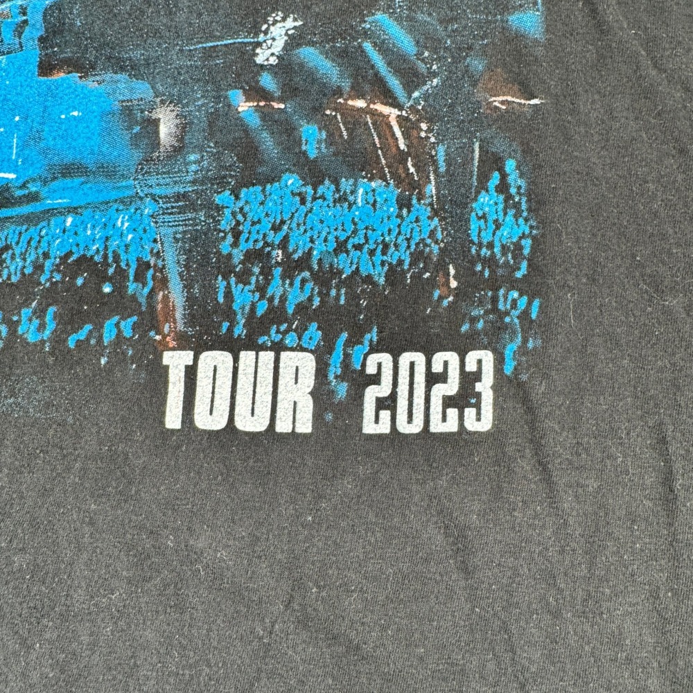 Billy Joel Tour T-Shirt 2023 Mens XL Black Short Sleeve Concert Merch - Picture 2 of 9